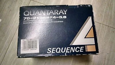 New Quantaray 70-210mm f4-5.6 Sequence Lens for Minolta 25-166-2532 - Image 1 of 3
