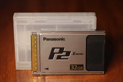 Panasonic 32GB E-Series P2 Card AJ-P2E032XG - Image 1 of 4