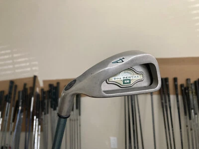 NICE!!! LEFT HANDED LH LADIES WOMEN Callaway GOLF 1996 96 BIG BERTHA#4-Iron GEMS - Image 1 of 4