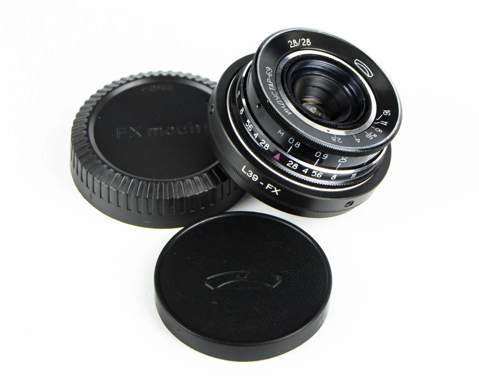 ✅  INDUSTAR- 69 Soviet macro lens 28mm f/2,8 Mount M39 - Fujifilm FX - Image 1 of 4