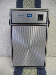 Philco Ford RT-810 AM Radio Recapped Repaired Works Good Vintage - Picture 1 of 13