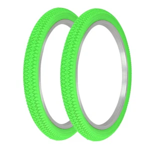 PRO+ TIRES 20 x 1.95 GREEN P-1171 PAIR (2 PCS) - Picture 1 of 1