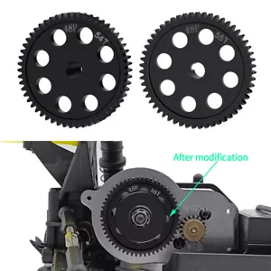 Spur Gear 54/55Tooth 0.5M 48P for 1/18 1/16 Losi 2WD Mini-B Mini-T Mini Drag - Picture 1 of 14