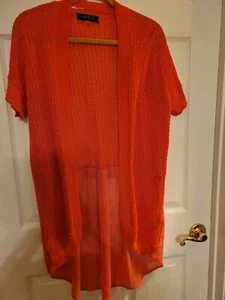 Coral Colored Sweater, sz Large, by August Silk - Picture 1 of 3