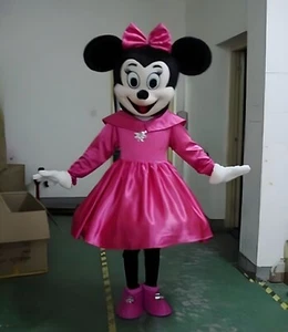 Anime Doll Minnie Mouse Mascot Costume Cosplay Party Game Dress Halloween - Picture 1 of 3