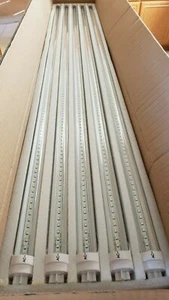  8-pk LED T8 Internal Ballast Lamp 4ft 5000K 110-277V-Best price for the quality - Picture 1 of 6
