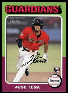 2024 Topps Heritage #227 José Tena - Foto 1 di 2