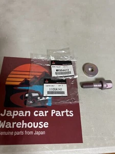 Genuine Mitsubishi OEM Crankshaft Bolt & Washer MR994412 1100A141 - Picture 1 of 14