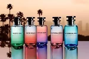 Louis Vuitton Cologne Perfumes Collection Discovery Sample Set Vials Spray 5pc - Picture 1 of 7