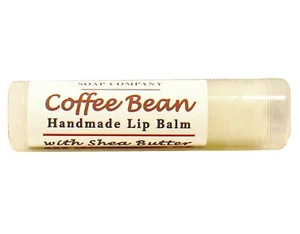 Coffee Bean Handmade Lip Balm  made with Shea Butter - Picture 1 of 5