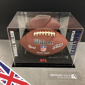 NFL American Football Acryl Vitrine | UK Hersteller - Bild 1 von 1