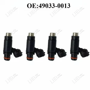 For Kawasaki Ninja ZX600 ZX6R Z750 2007-2012 4Pcs Fuel Injectors 49033-0013. - Picture 1 of 5