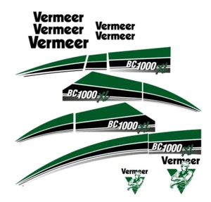 Vermeer BC1000XL Brush Chipper Decal Kit for BC 1000 XL - Picture 1 of 1