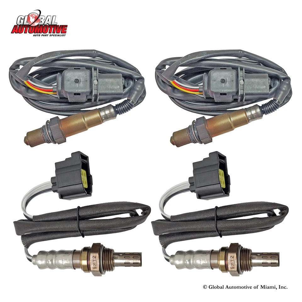 Juego de 4 Sensores de Oxígeno para Mercedes C CL CLK CLS E GL GLE GLK GLS ML R S SL SLK Foto 1 de 1