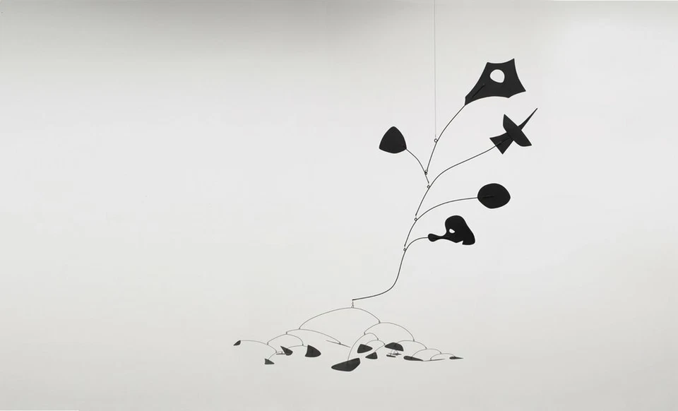 Póster abstracto con impresión artística de Alexander Calder de Bosquet is the Best, 1946 11x14 Foto 1 de 1
