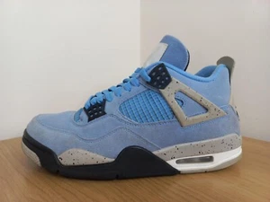 Nike Air Jordan 4 Retro UNIVERSITY BLUE UNC Basketball Sneakers Trainers UK 7.5 - Picture 1 of 10