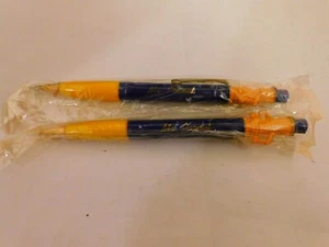 Lot of 2 Mr Peanut Mechanical Pencils in Original Packaging Blue & Yellow - Picture 1 of 6