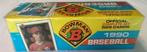 vtg 1990 BOWMAN BASEBALL Official 528 Card Complete Set Factory Sealed - Picture 1 of 4