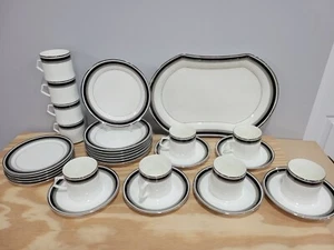 Mikasa Japan Noir Bone China Dinnerware Setting ***PICK*** - Picture 1 of 13