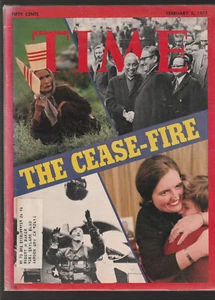 Time Magazine THE CEASE-FIRE Issue February 5, 1973 - Picture 1 of 1