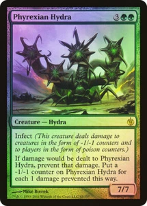 Magic The Gathering MTG PHYREXIAN HYDRA FOIL Mirrodin Besieged NM Near Mint - Bild 1 von 1