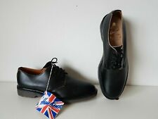 New Men's Doc Martens Hawkins Astronauts black shoes derby England vintage UK 9