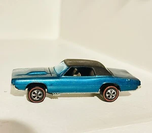 Vintage Hot Wheels Redline 1968 Aqua HK Custom T-Bird. - Picture 1 of 5