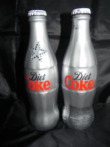 Johnny Rocket SILVER Swarovski Crystal Coca Cola Bottle - PERSONALISED FOR YOU - Picture 1 of 1