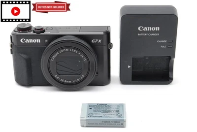 [N MINT] Canon PowerShot G7X Mark II Black 20.1MP Compact Digital Camera JAPAN - Image 1 of 4