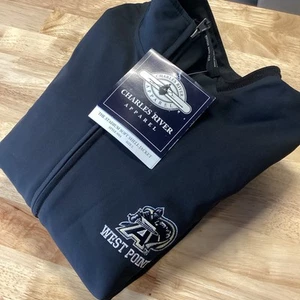 NWT Men’s Charles River Army West Point Black Knights Soft Shell Jacket Large - Picture 1 of 8