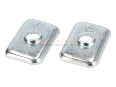 Unterlegplatte Paar Aufbaubefestigung Vorderachse für VW Käfer Karmann Typ181 - Bild 1 von 2