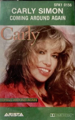 Carly Simon Coming Around Again Cassette Tape SFK1 0156 Folk Pop Rock Music - Image 1 of 4