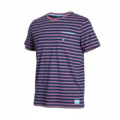 Adam Levine Red Black Striped Short Sleeve Crew Neck TShirt Tee Size XLarge - Image 1 of 4