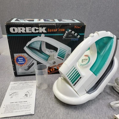 Plancha Oreck Speed Inalámbrica Modelo TX850 Con Cable Base Giratorio Probado Gratis Foto 1 de 4