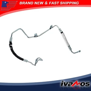 For 04 05-2007 Toyota Highlander 3.3L V6 1PC Pressure Power Steering Hose Rubber - Picture 1 of 12