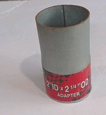 Adaptador de conector de acoplamiento de tubo de escape 2,25”ID x 2,25”OD 2 1/4” ID x 2 1/4” OD Foto 1 de 3