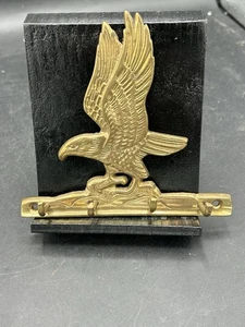Solid Brass Eagle Key Holder - Picture 1 of 8