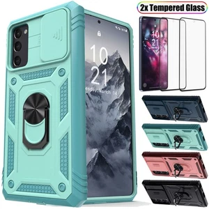 For Samsung Galaxy S20 FE 5G Shockproof Case Ring Stand Cover / Screen Protector - Picture 1 of 48
