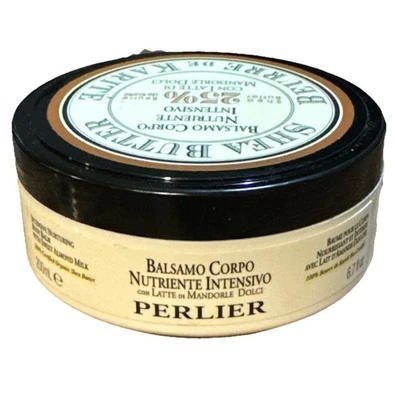 Bálsamo corporal nutritivo intensivo Perlier manteca de karité de almendras dulces 6,7 oz SELLADO Foto 1 de 2