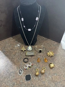 16 Total Pieces Mixed Jewelry Lot - Picture 1 of 17