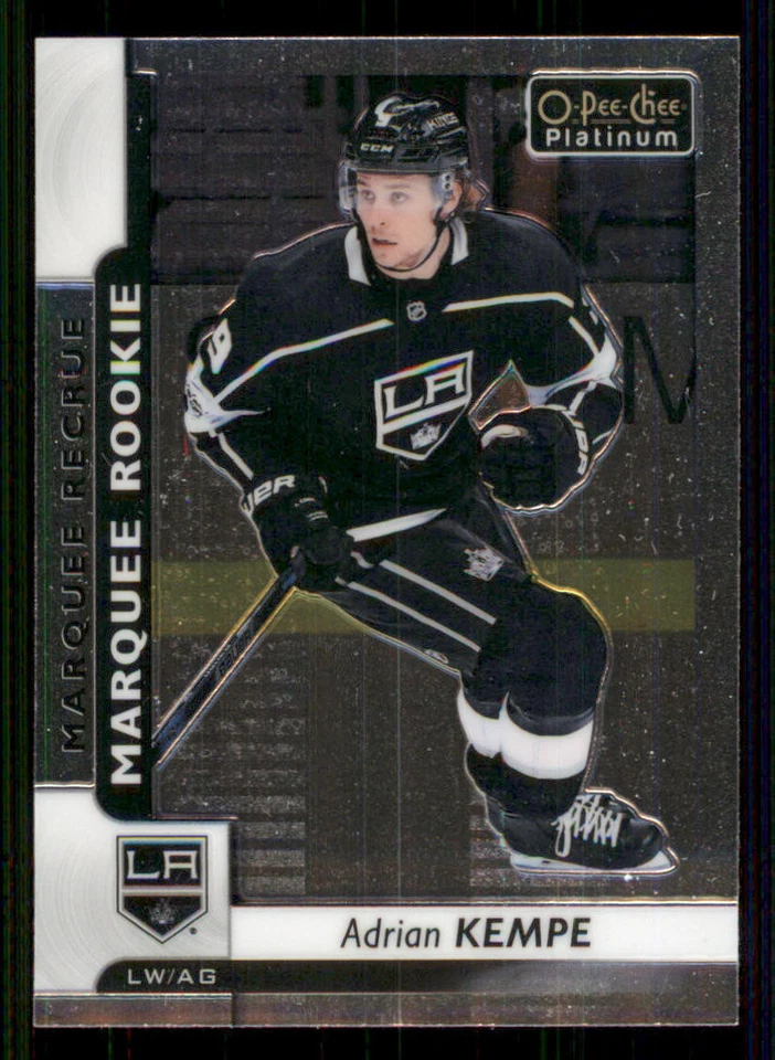 2017-18 O-Pee-Chee Platinum #154 Adrian Kempe RC - Image 1 of 2