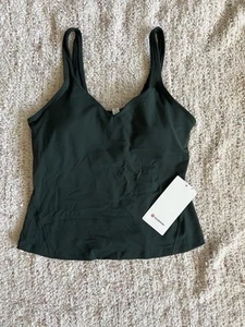 Lululemon Align™ Women's Waist-Length Tank Top Rainforest Green, Size 12 - Picture 1 of 2