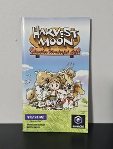 HARVEST MOON Otra maravillosa Life GameCube ¡SOLO MANUAL! No incluye juego  - Imagen 1 de 2