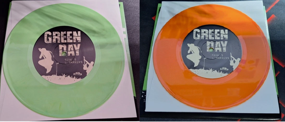 Green Day 45 RPM Speed Vinyl Records for sale | eBay