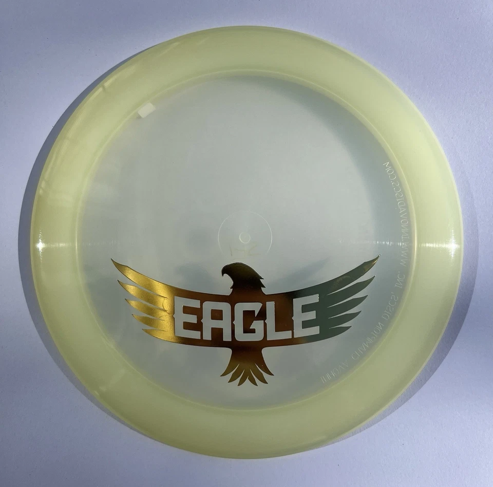 Innova Made Discmania C-Line DD2 175g Rare OOP Eagle Stamp Clear Disc Golf Disc - Image 1 of 4