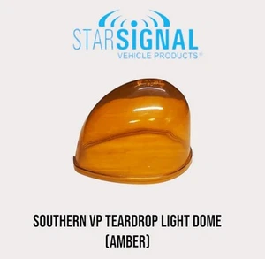 Southern VP SVP Teardrop Beacon Dome Lens (1166) (Amber) - Bild 1 von 7