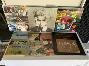 6pc VTG BULK VARIOUS ARTISTS GENRES VINYL MUSIC RECORD LP COLLECTION 70's-80's ^ - Picture 1 of 9