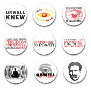 INSIGNIAS DE BOTÓN 25mm 1" X9 Orville Big Brother - Imagen 1 de 1