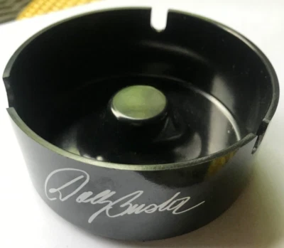 Dolly Buster - Werbung 80'er Jahre - Aschenbecher mit Autogramm Neu (K) - Bild 1 von 2