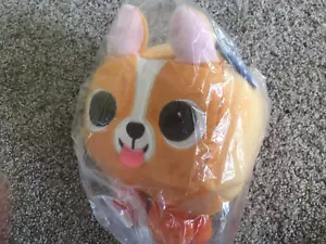 Peluche cane nuovo sigillato con codice DLC Roblox Big Games Pet Simulator X Corgi - Foto 1 di 1